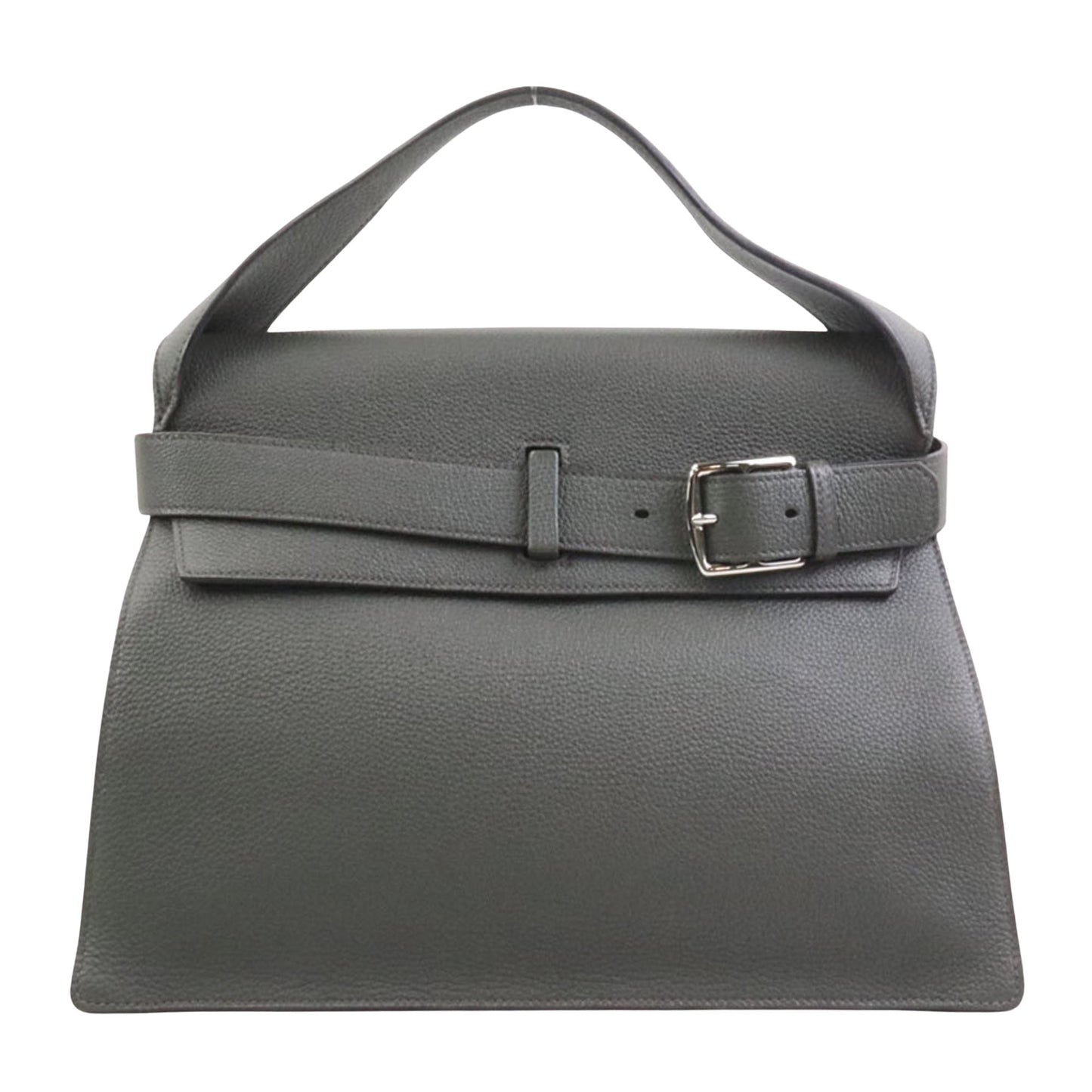 Hermès Gray Leather Ceinture