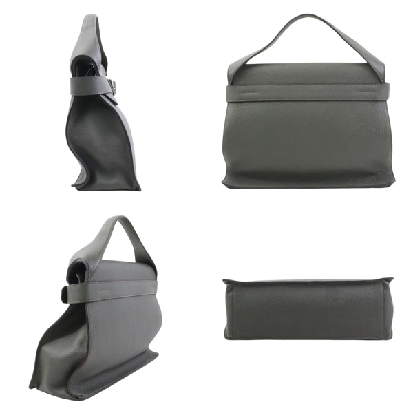 Louis Vuitton Blue Leather Sac Plat