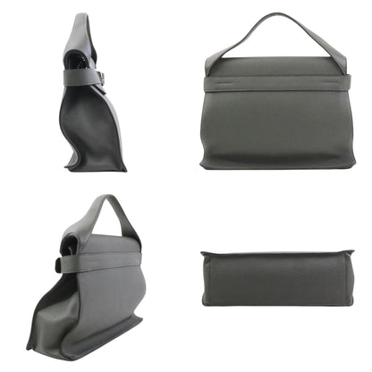 Hermès Gray Leather Ceinture