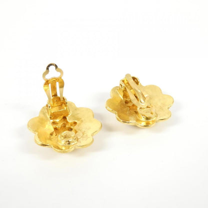 Chanel Gold Gold Plated Camellia