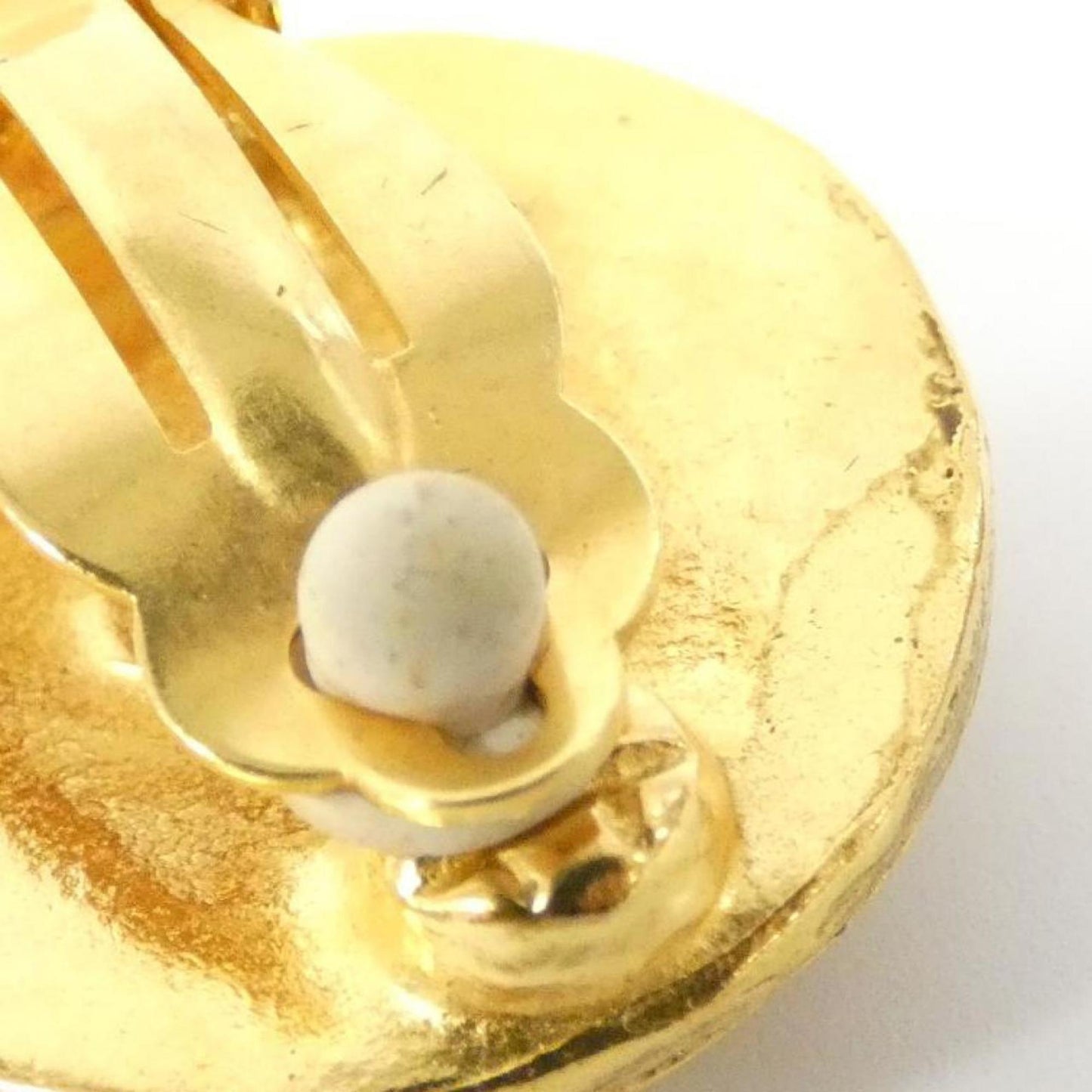 Chanel Gold Gold Plated Coco Mark