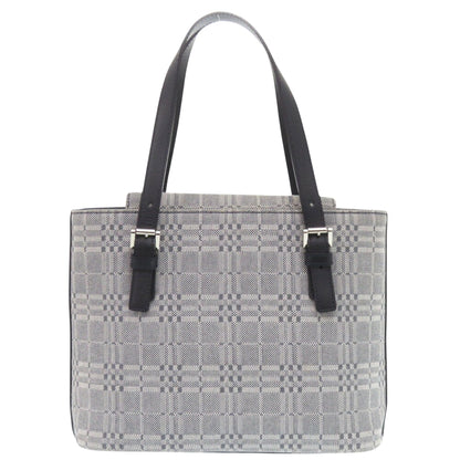 Burberry Gray Canvas Tote