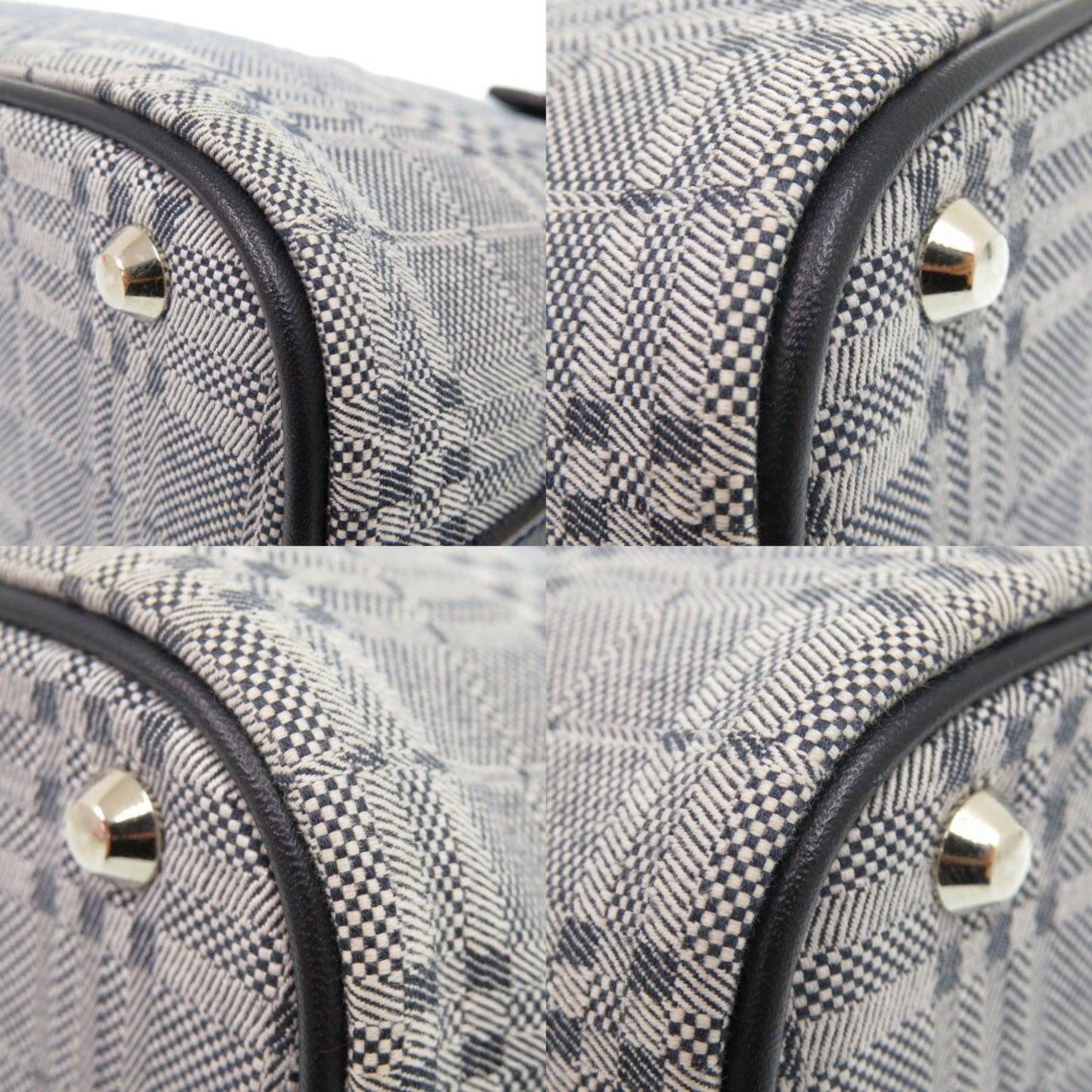 Burberry Gray Canvas Tote