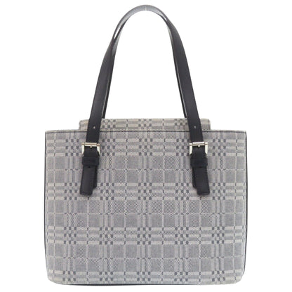 Burberry Gray Canvas Tote