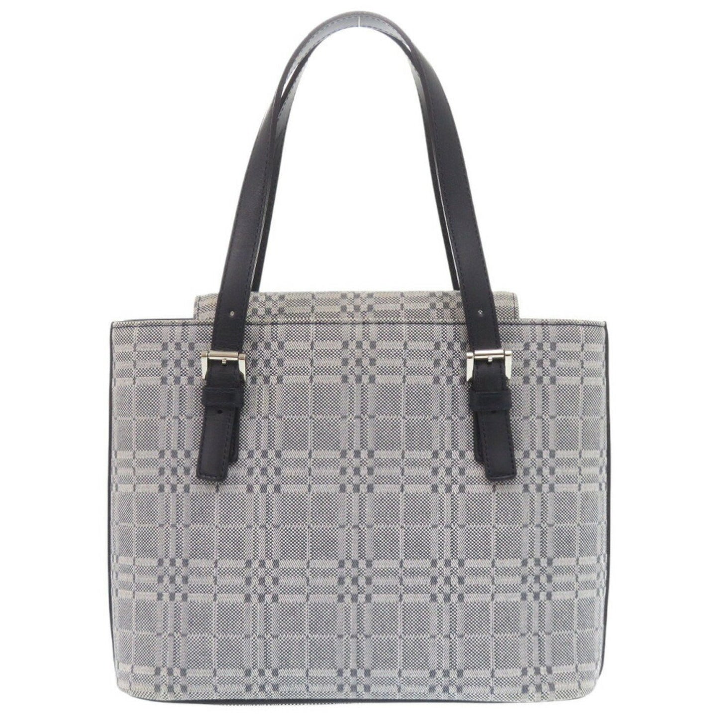 Burberry Gray Canvas Tote