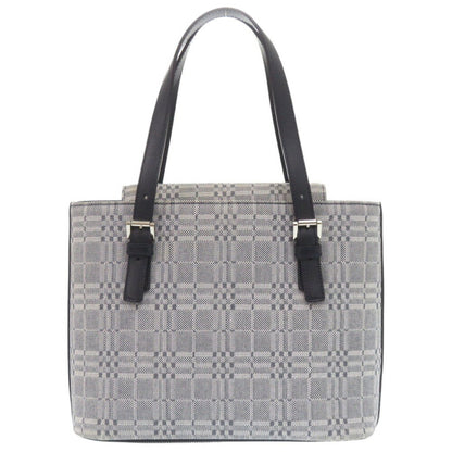 Burberry Gray Canvas Tote