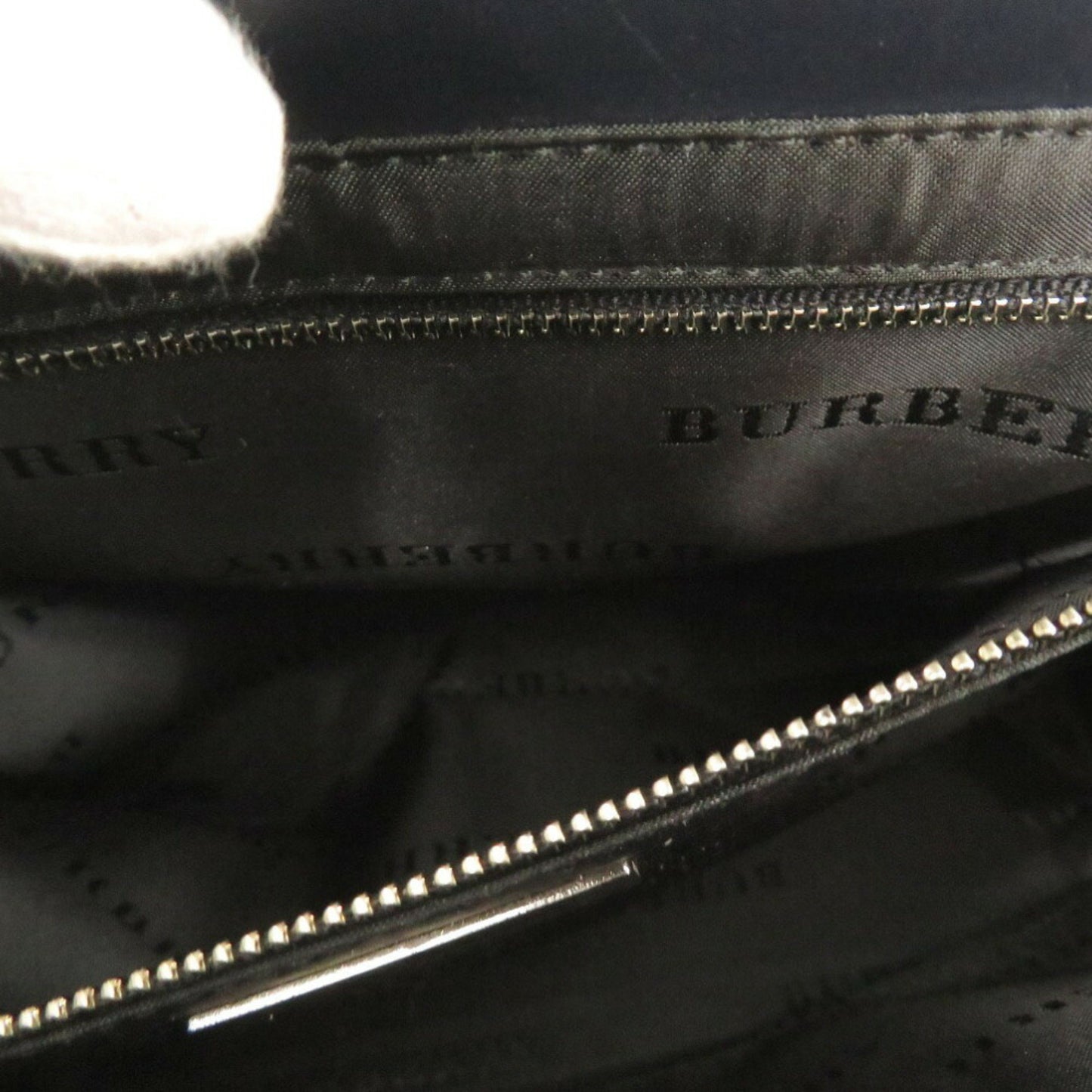 Burberry Gray Canvas Tote