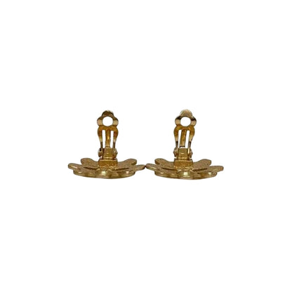 Chanel Gold Gold Plated Coco Mark