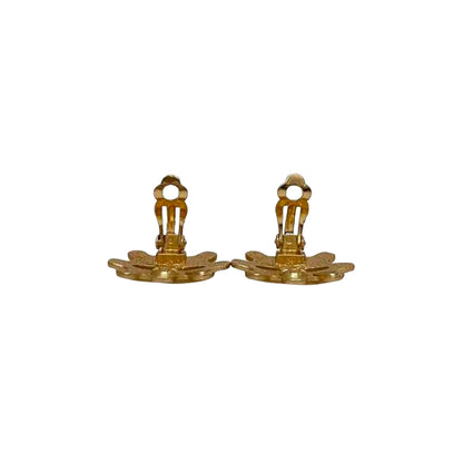 Chanel Gold Gold Plated Coco Mark