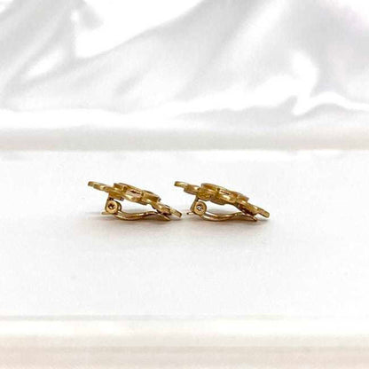 Chanel Gold Gold Plated Coco Mark