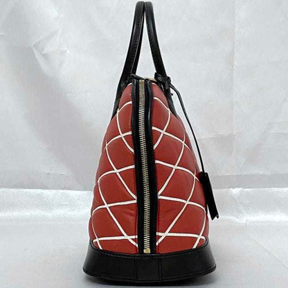 Louis Vuitton Red Leather Alma