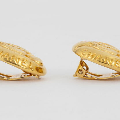 Chanel Gold Metal Earring