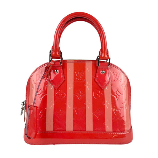 Louis Vuitton Red Patent Leather Alma Bb