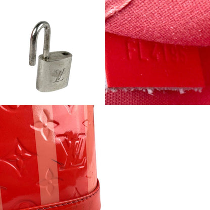 Louis Vuitton Red Patent Leather Alma Bb
