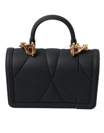 Dolce & Gabbana Exquisite Quilted Airpods Case With Chain Strap