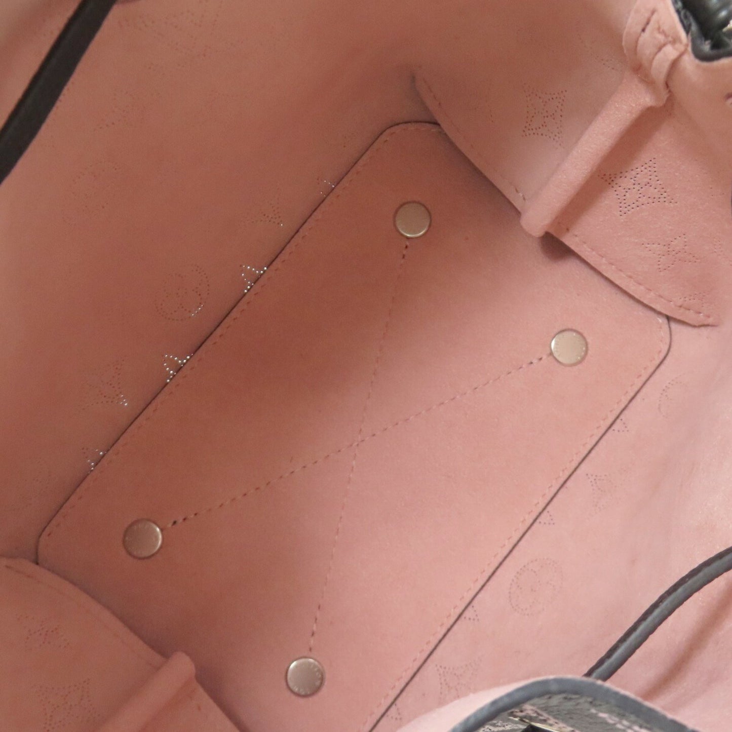Louis Vuitton Black Leather Bella