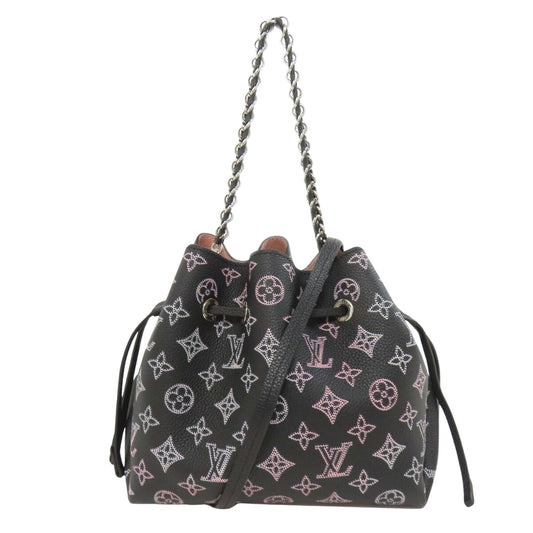 Louis Vuitton Black Leather Bella