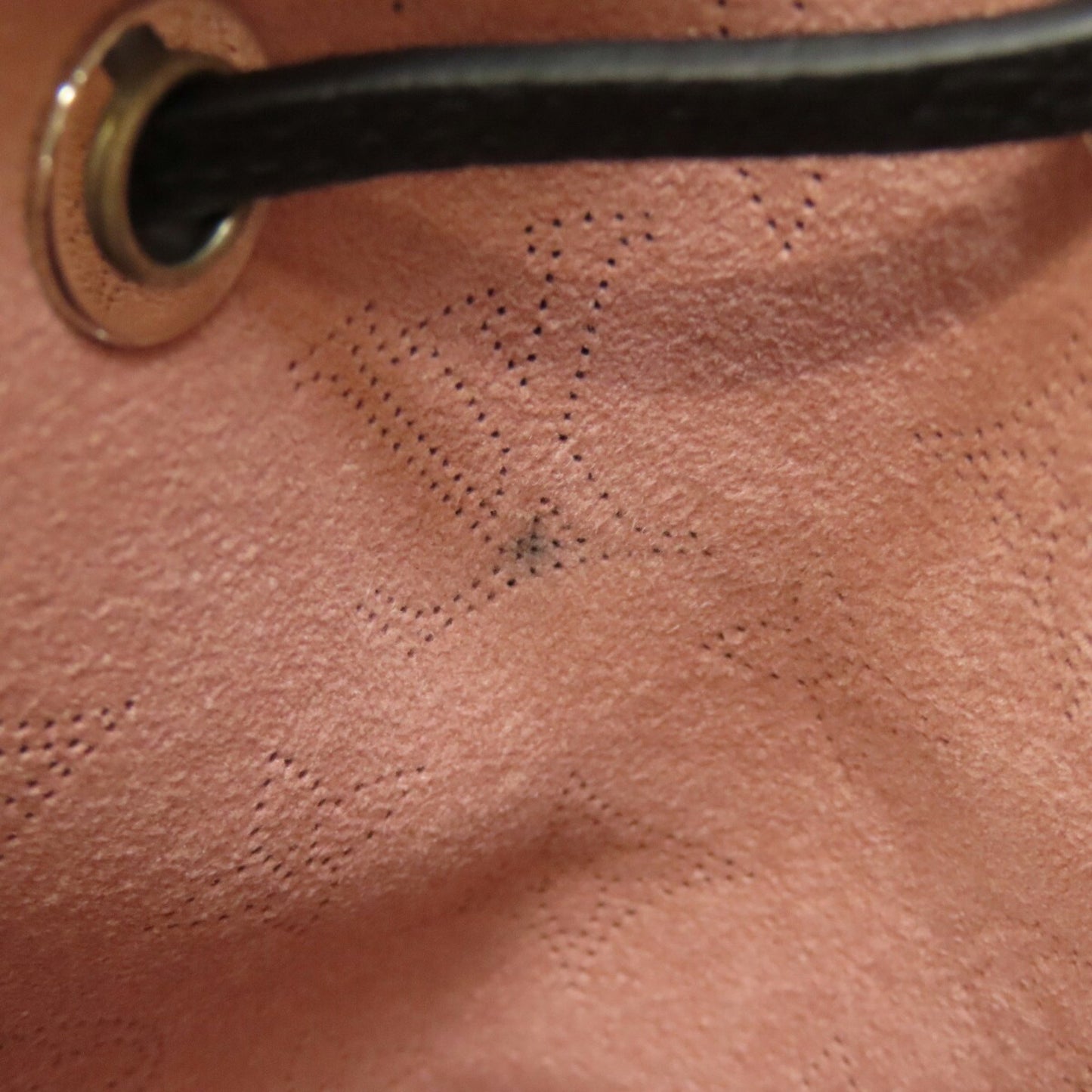 Louis Vuitton Black Leather Bella