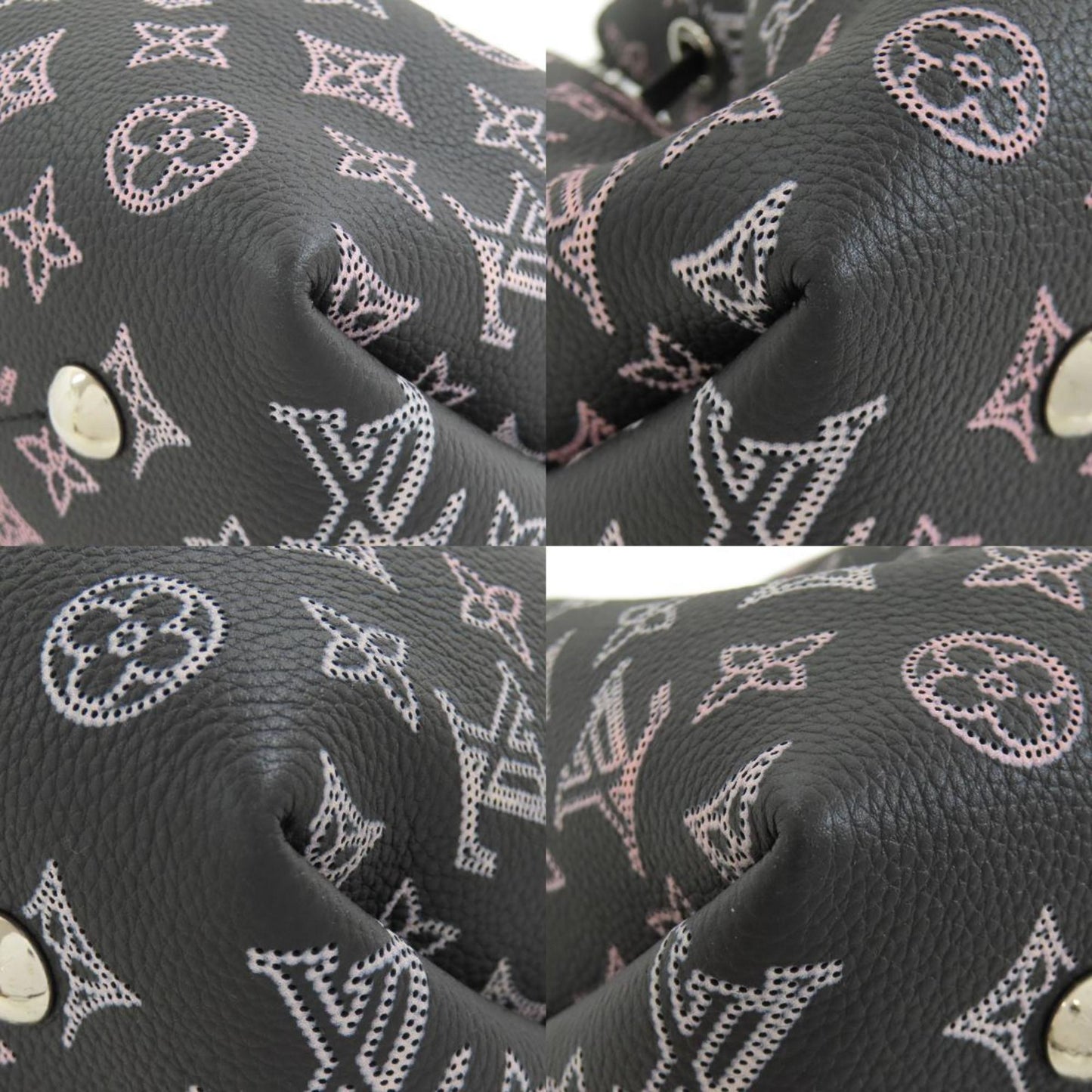 Louis Vuitton Black Leather Bella