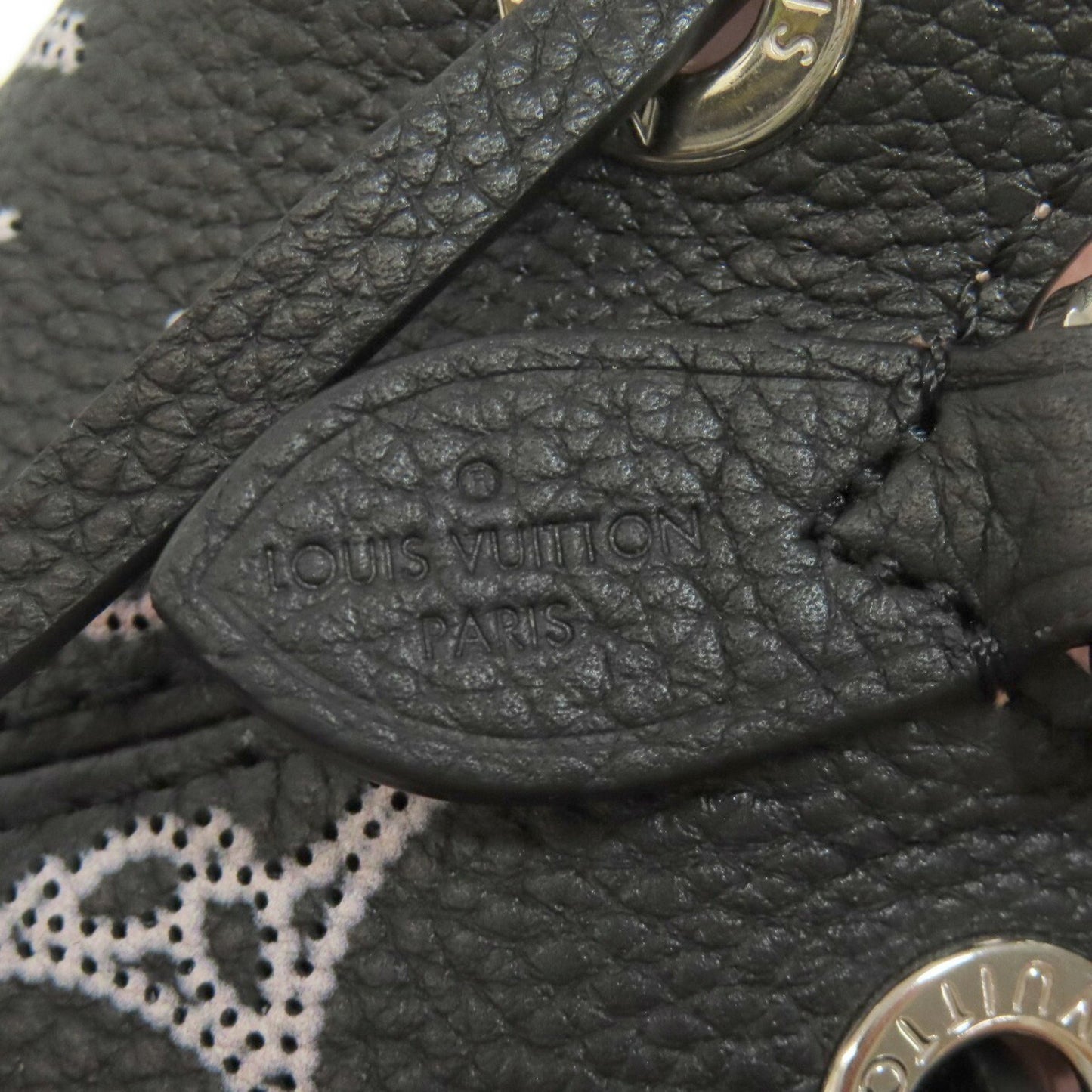Louis Vuitton Black Leather Bella
