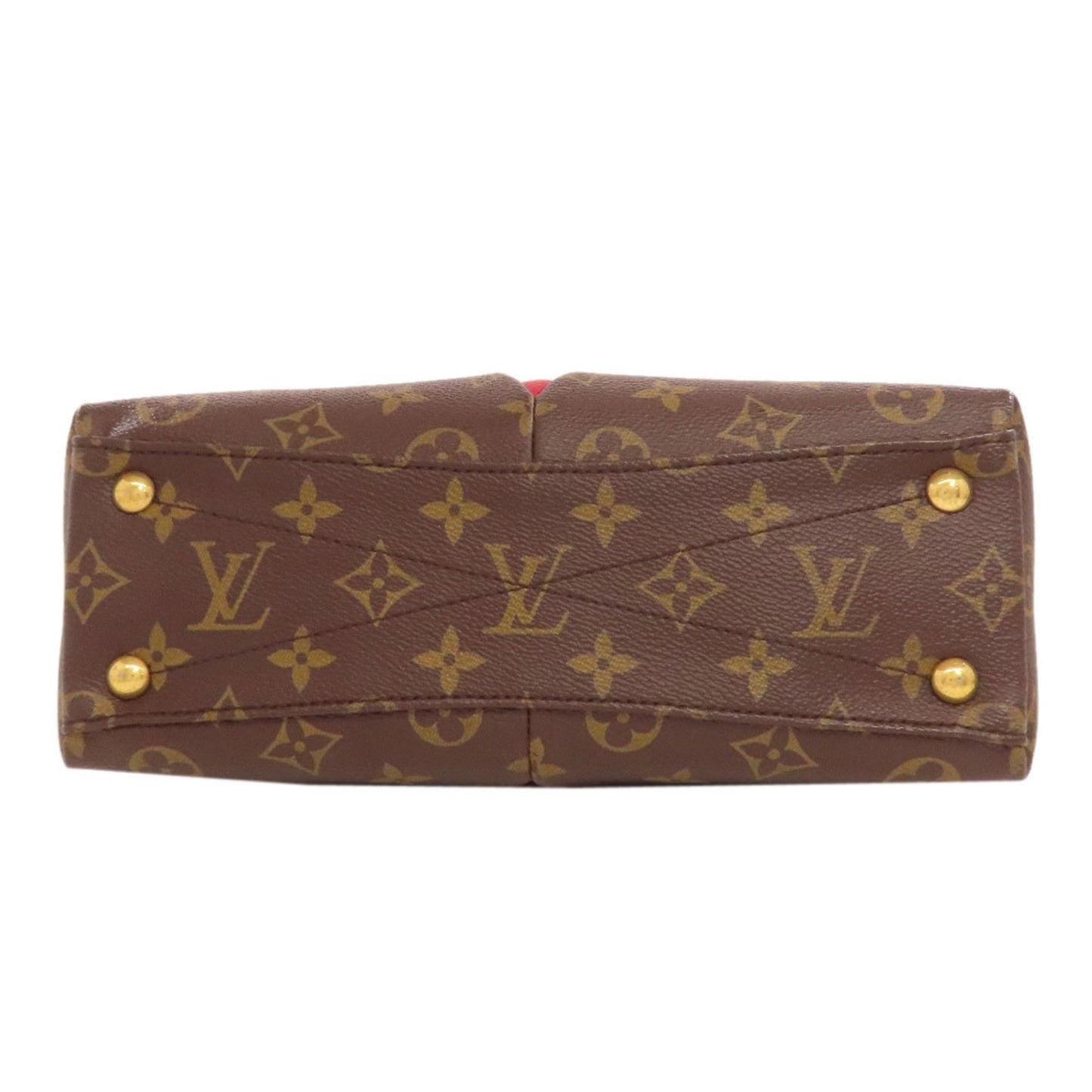 Louis Vuitton Brown Canvas V Tote Bb