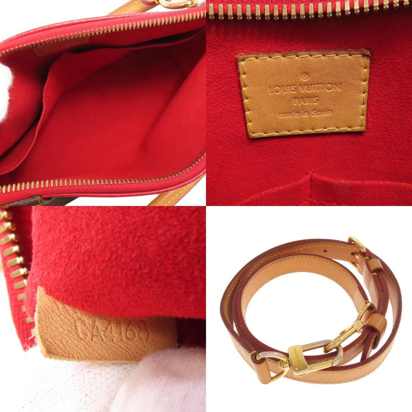 Louis Vuitton Brown Canvas V Tote Bb