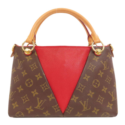 Louis Vuitton Brown Canvas V Tote Bb
