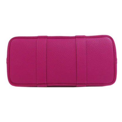 Hermès Purple Leather Garden Party