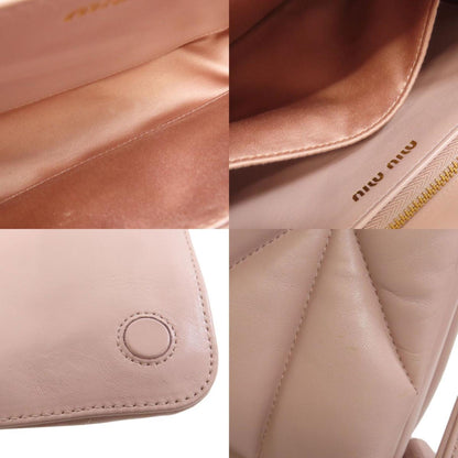 Miu Miu Pink Leather Shoulder
