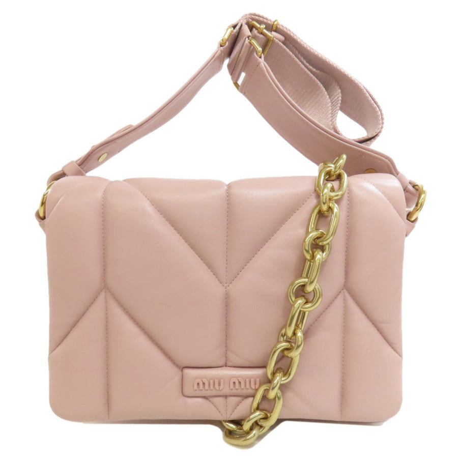 Miu Miu Pink Leather Shoulder