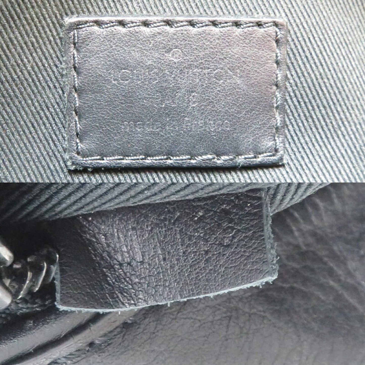 Louis Vuitton Black Leather Discovery
