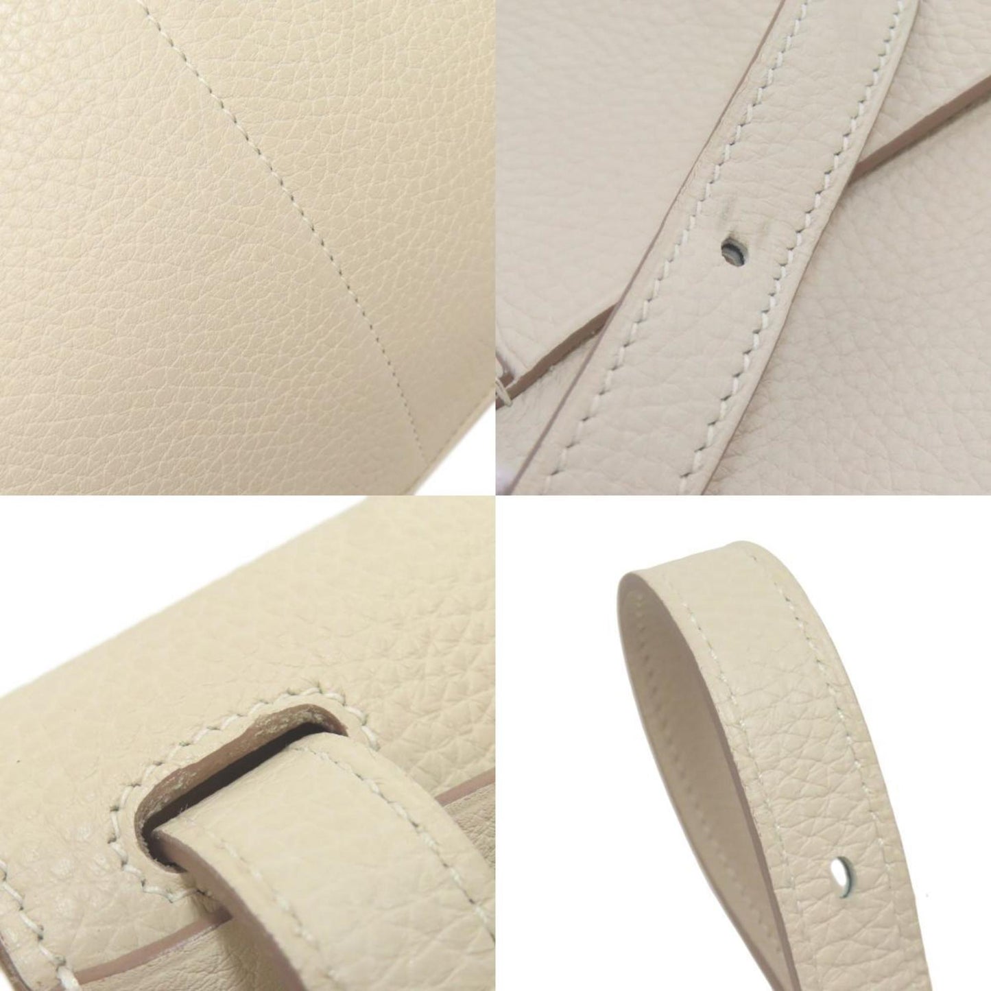 Hermès Brown Leather Halzan
