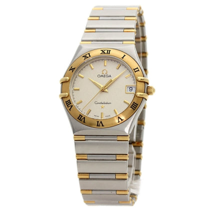 Omega Gray Gold And Steel Seamaster Polaris