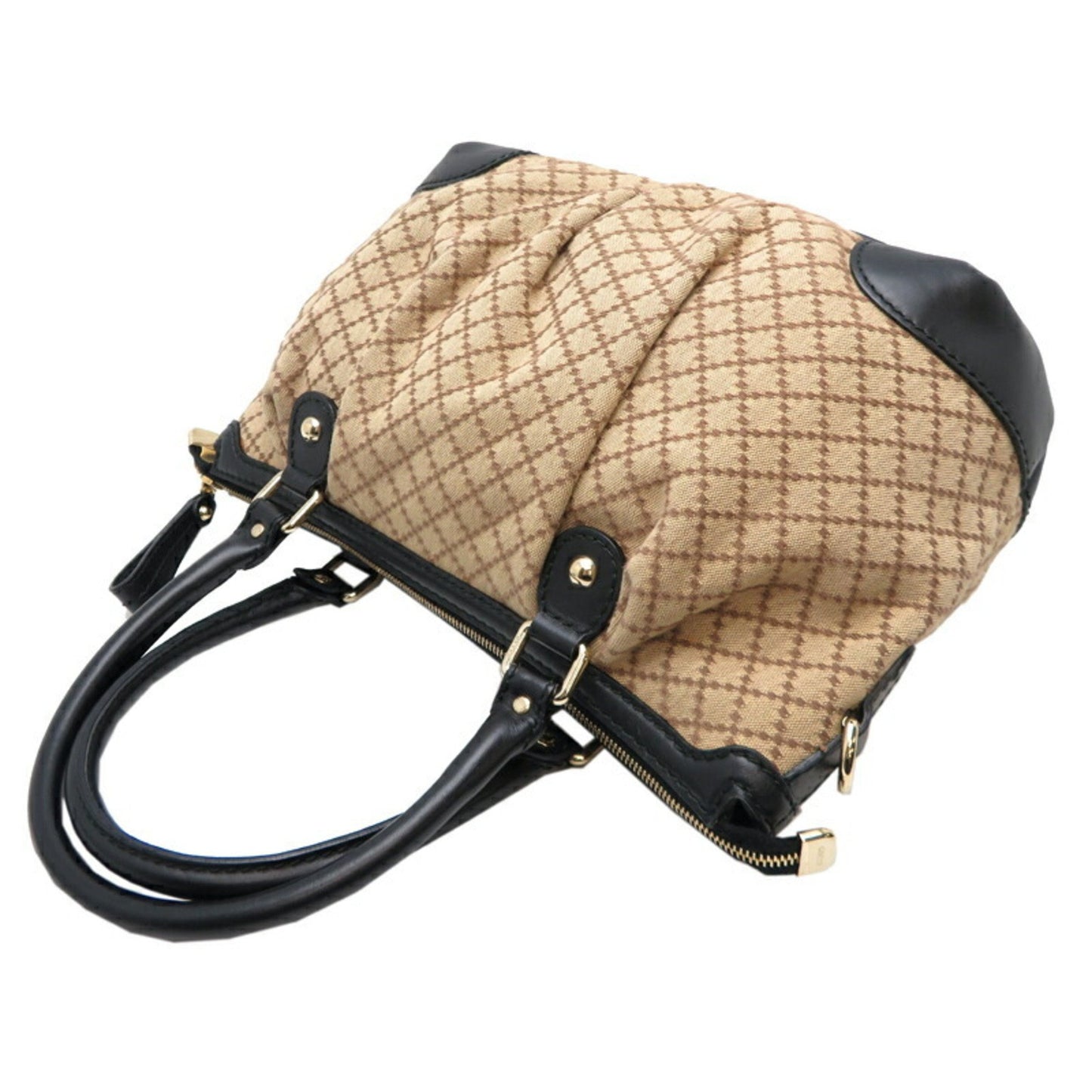 Gucci Brown Canvas Sukey