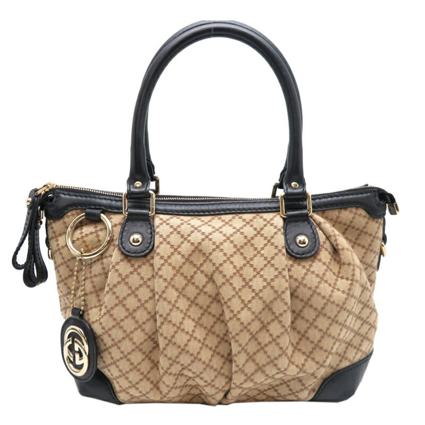 Gucci Brown Canvas Sukey