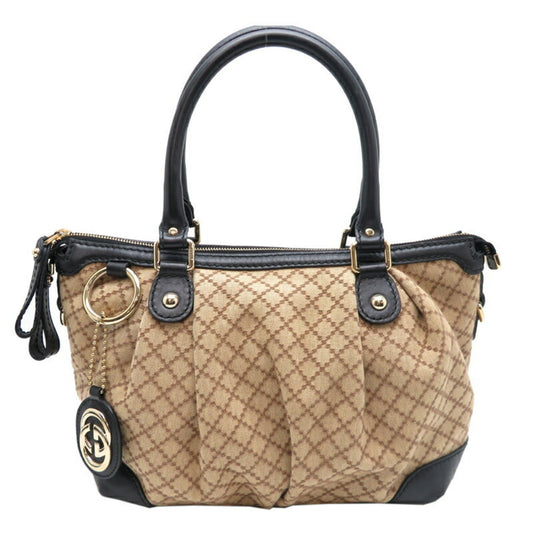 Gucci Brown Canvas Sukey