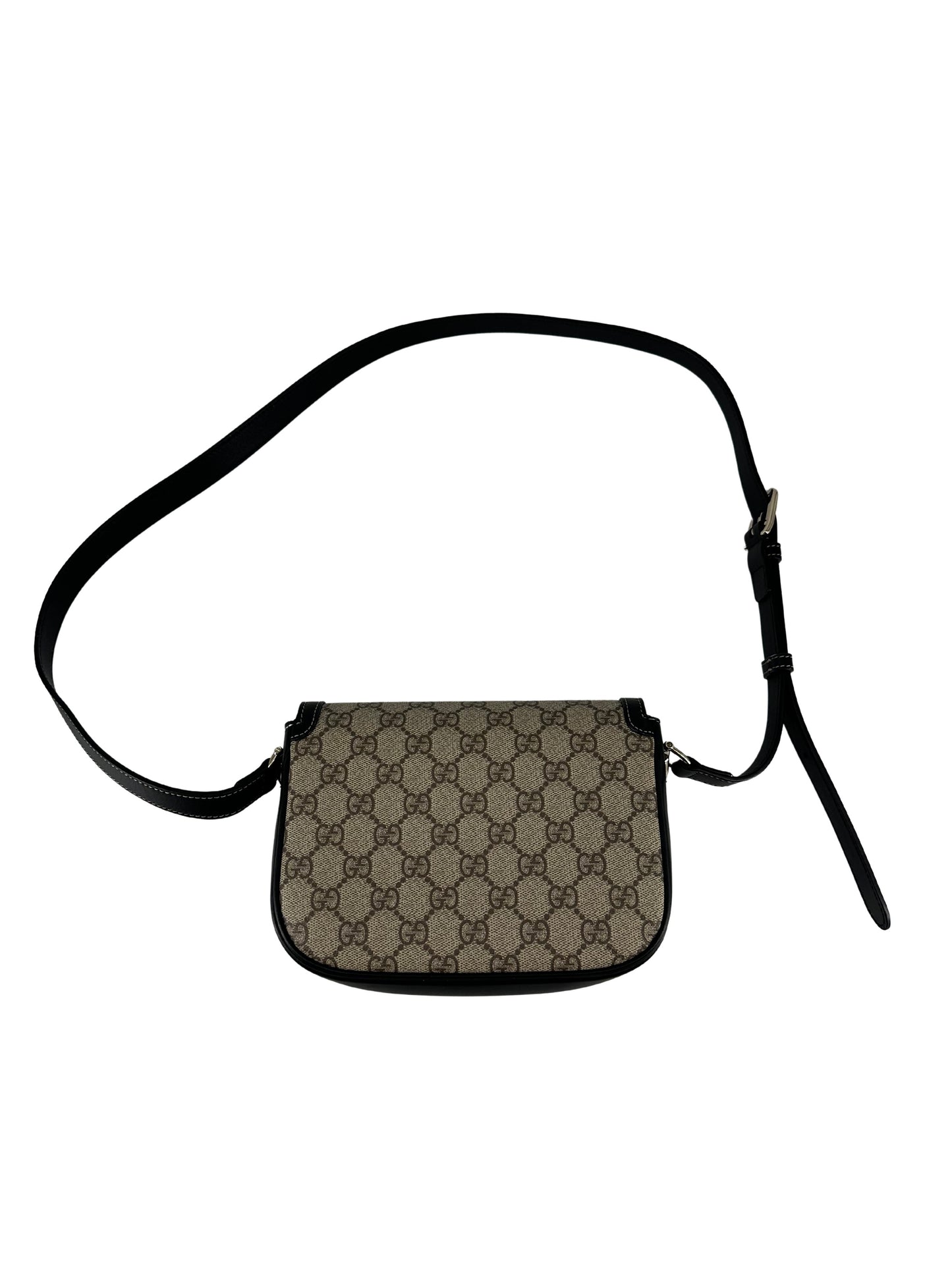 Gucci Black Canvas Horsebit