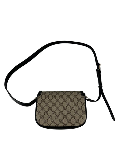 Gucci Black Canvas Horsebit