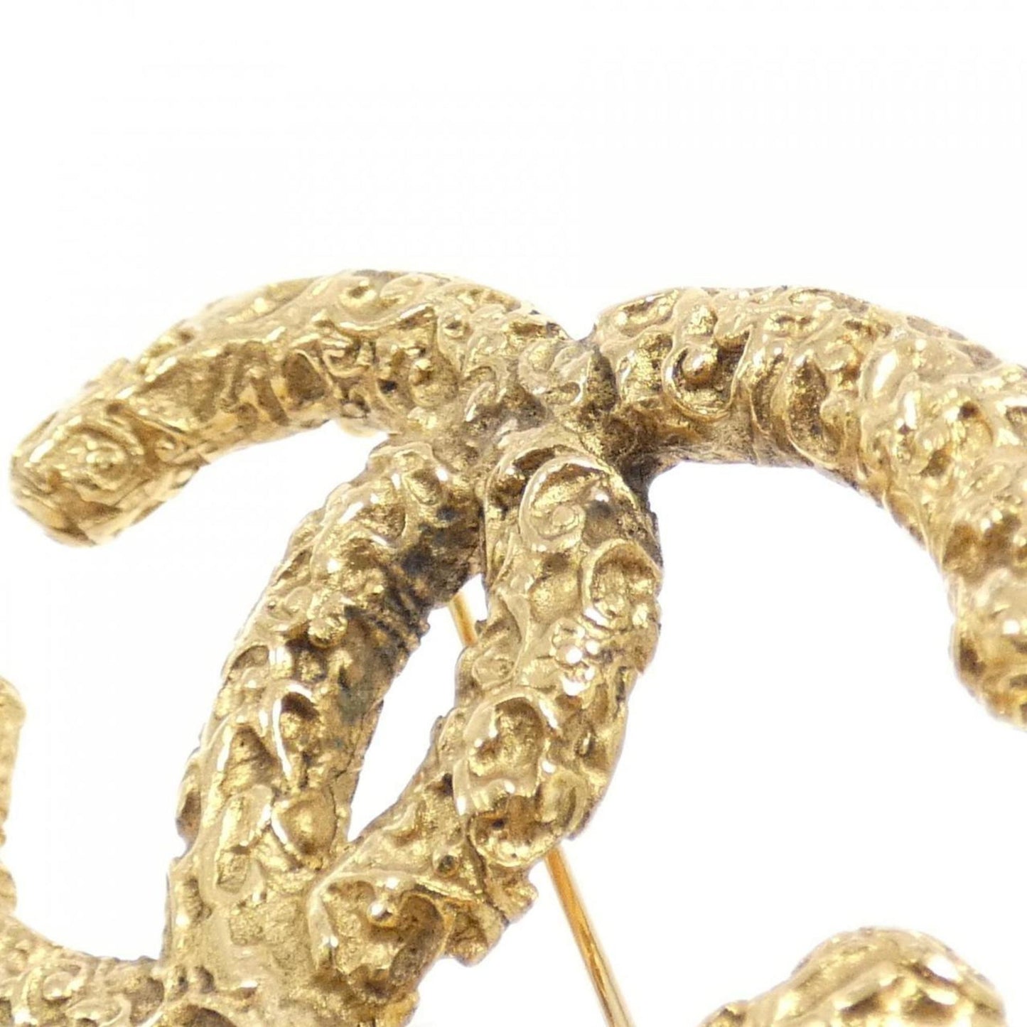 Chanel Gold Metal Coco Mark