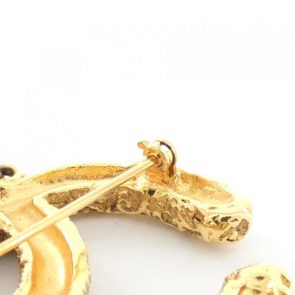 Chanel Gold Gold Plated Coco Mark