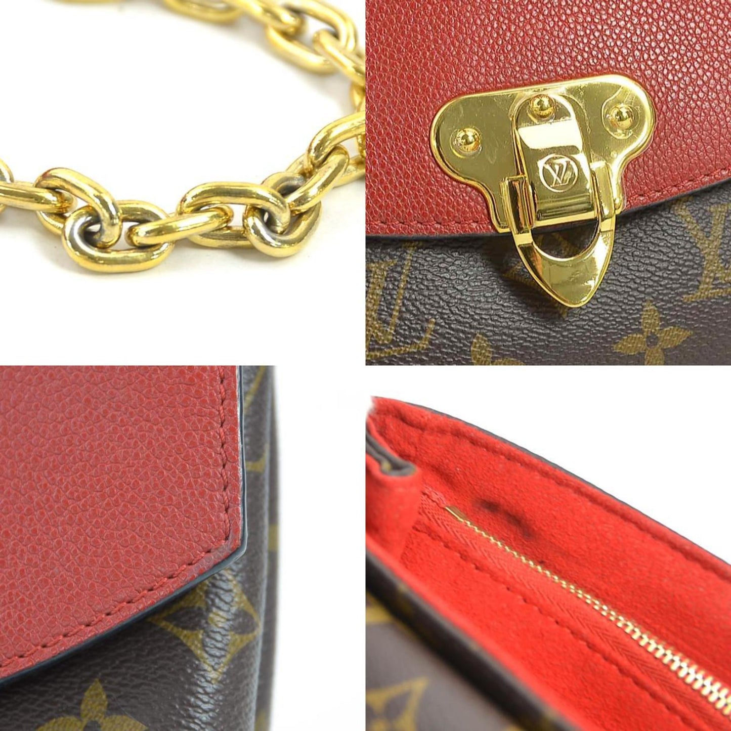 Louis Vuitton Brown Canvas Saint Placide