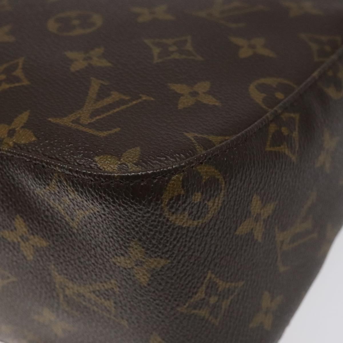 Louis Vuitton Brown Canvas Looping Mm