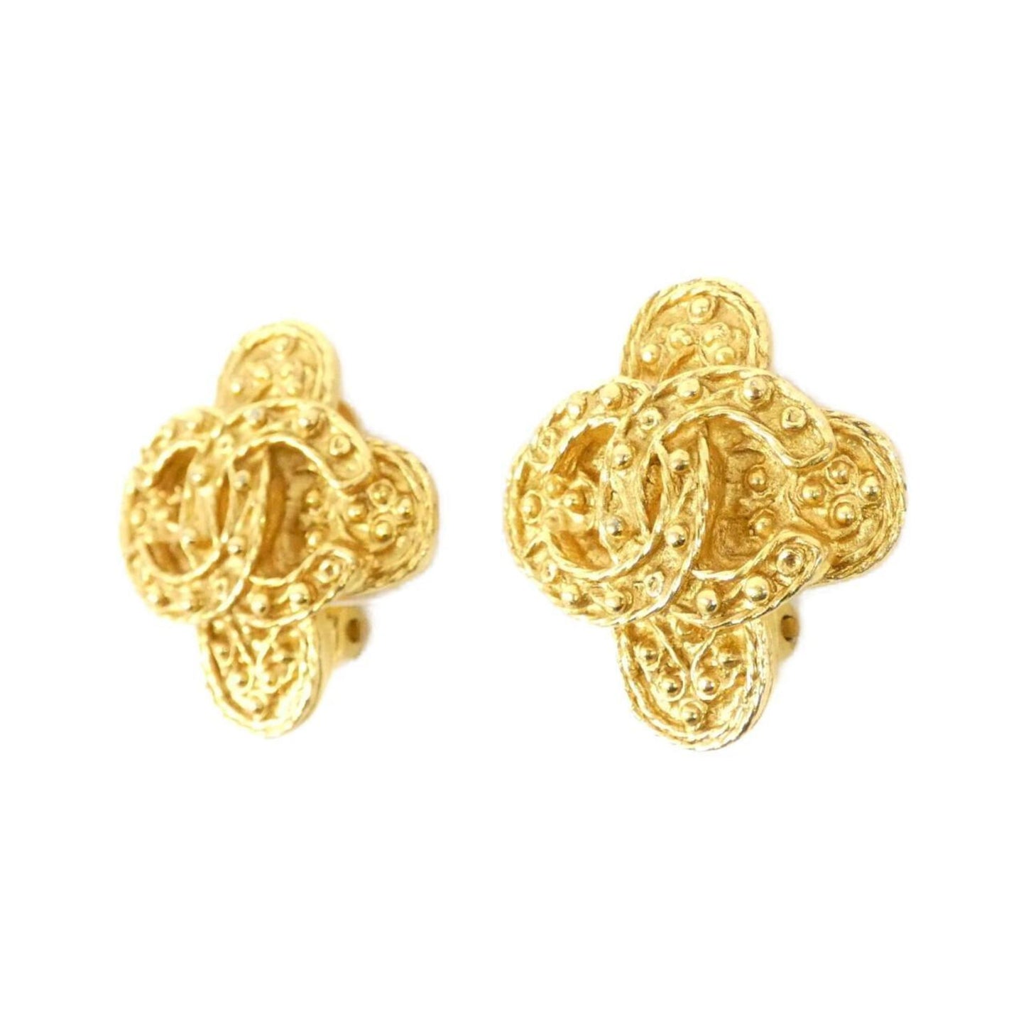 Chanel Gold Gold Plated Coco Mark