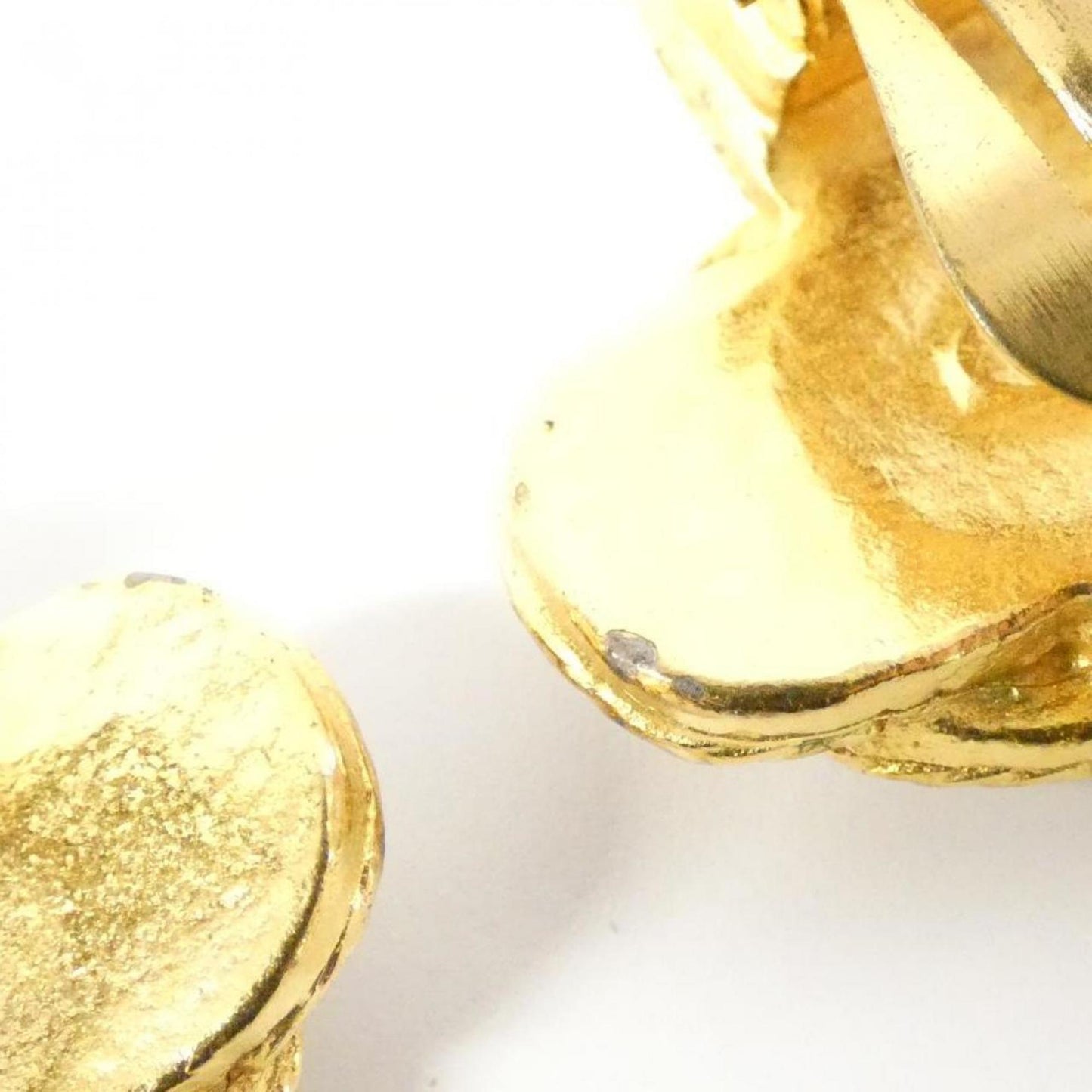 Chanel Gold Gold Plated Coco Mark