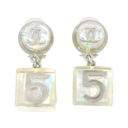Chanel Silver Metal Coco Mark