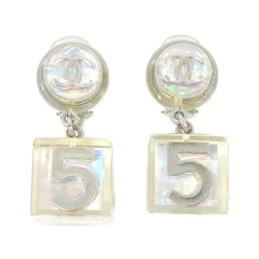 Chanel Silver Metal Coco Mark