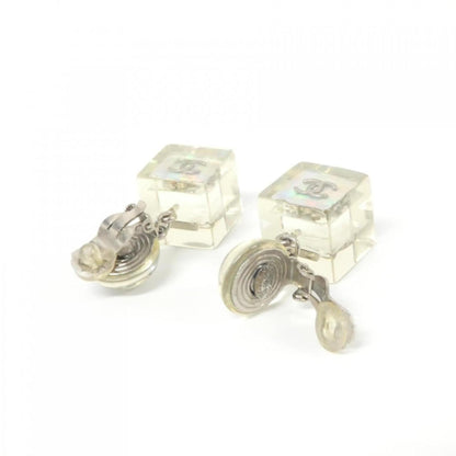 Chanel Silver Metal Coco Mark
