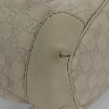 Gucci White Canvas Sukey