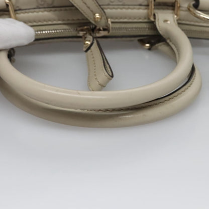 Gucci White Canvas Sukey