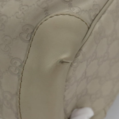 Gucci White Canvas Sukey